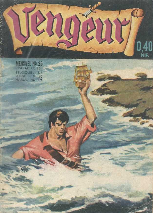 Scan de la Couverture Vengeur n 25